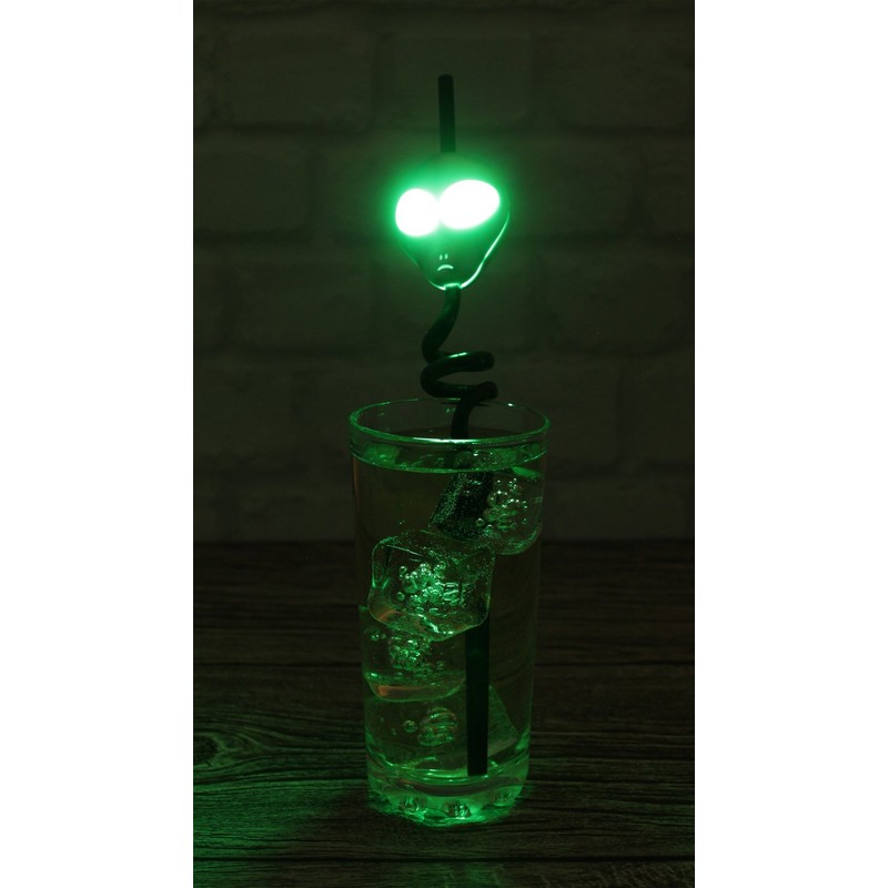 Talking LED Alien Message Straw