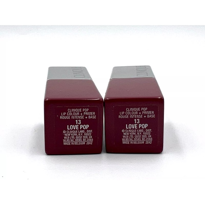 Lot of 2: Clinique LIP Color Lipstick - 13 Love