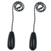Hordion 10pcs Ceiling Fan Pull Chain Extender, 12.5 Inches Beaded