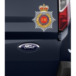 Royal Corp of Transport Army Badge Decal Sticker Car, Van, Laptop, Doors or Walls Ideal for Camper Vans, Caravans Cars and Vans National Pride