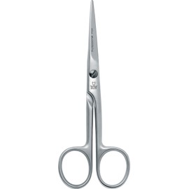 CIGNI Certain Scissors for Hairdressers and Moustache Inox 5" Silver