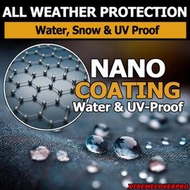 Car Cover fits 1988 1989 1990 1991 1992 1993 1996 Ford F-150 SuperCab 6.5ft Bed XTREMECOVERPRO Diamond Series Black Truck Cover