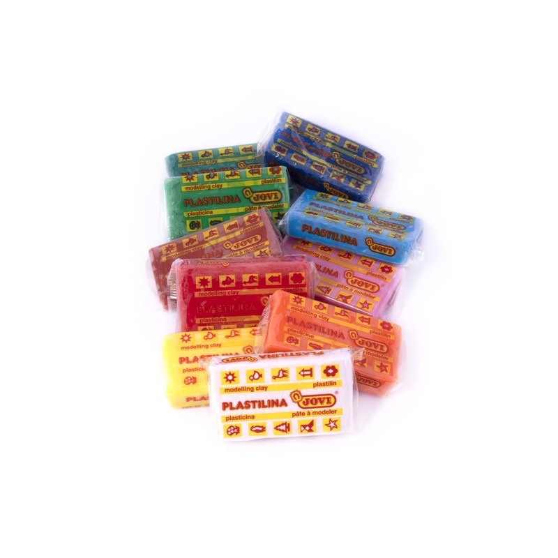 Jovi - Plastilina a base vegetale 10 x 50 g