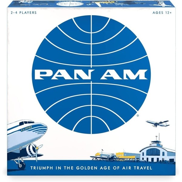 Funko Games Pan Am Board Game, Strategy Board Game, 2-4 Players 6 and Up
