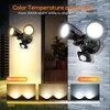 LED Security Lights Motion Sensor, 24W 2000LM Flood Lights Outdoor