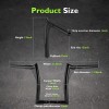21ST Rise 12" Meathook Ape Hanger 1.25" Fat Bar Handlebars