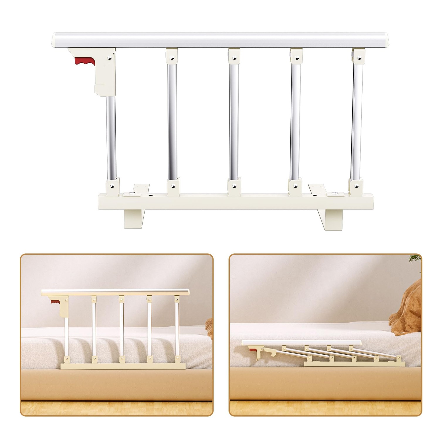 AKIMRABY Bed Rails for Elderly Adults Safety, 29.5