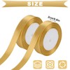 AWCIGG Satin Ribbon Gold, 44 m x 20 mm Gift
