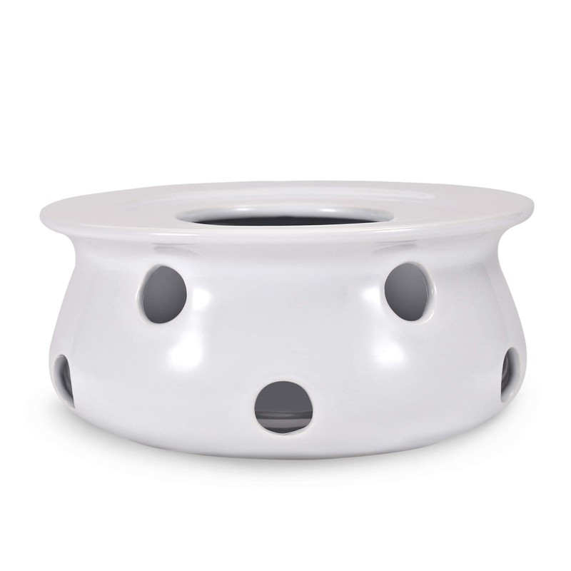 Urban Lifestyle Teapot Warmer Tea Warmer Ceramic (White) Tea Oven