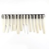 White/Black salon professional barber carbon comb heat-resistant anti-static hair comb