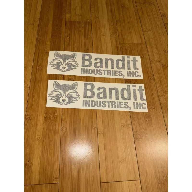 Brush Bandit Industries Wood Chipper Decals 12” (Set Of 2)