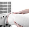 Batreetek Air Conditioning Exhaust Duct Hose, Left Rotation, Counterclockwise, Ventilation,