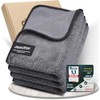 Deedlite Premium Microfiber Bath Wipes - Quick Drying Towel