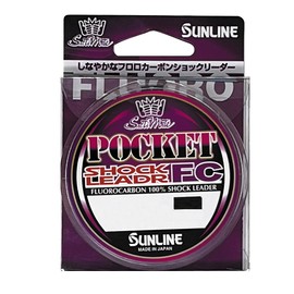 Sunline Saltimate Pocket Shock Leader FC 99.8 ft (30 m) Clear No. 5