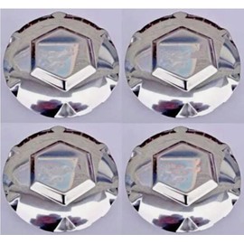 4pcs for 2002-2007 GMC Envoy XL XUV 17"" Wheel Center Caps Hub Covers Chrome #9593396, (4PCS Silver)