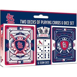 Baby Fanatic Slc3230: St. Louis Cardinals 2-Pack Playing Cards & Dice Set