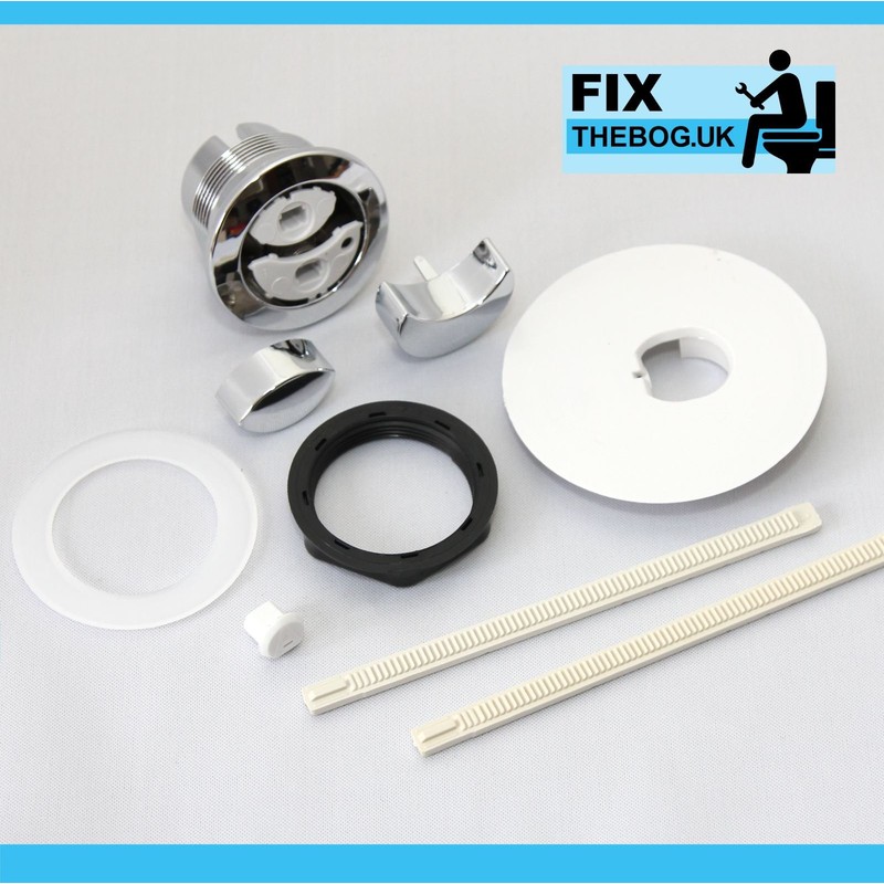 Ideal Standard Space Push Button Dual Flush - Long Ratchet