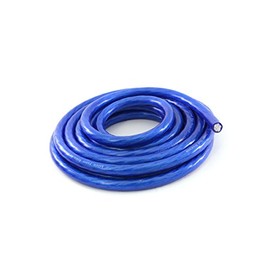 KnuKonceptz Bassik 8 Gauge Power/Ground Wire Cable Blue 25 Foot Coil