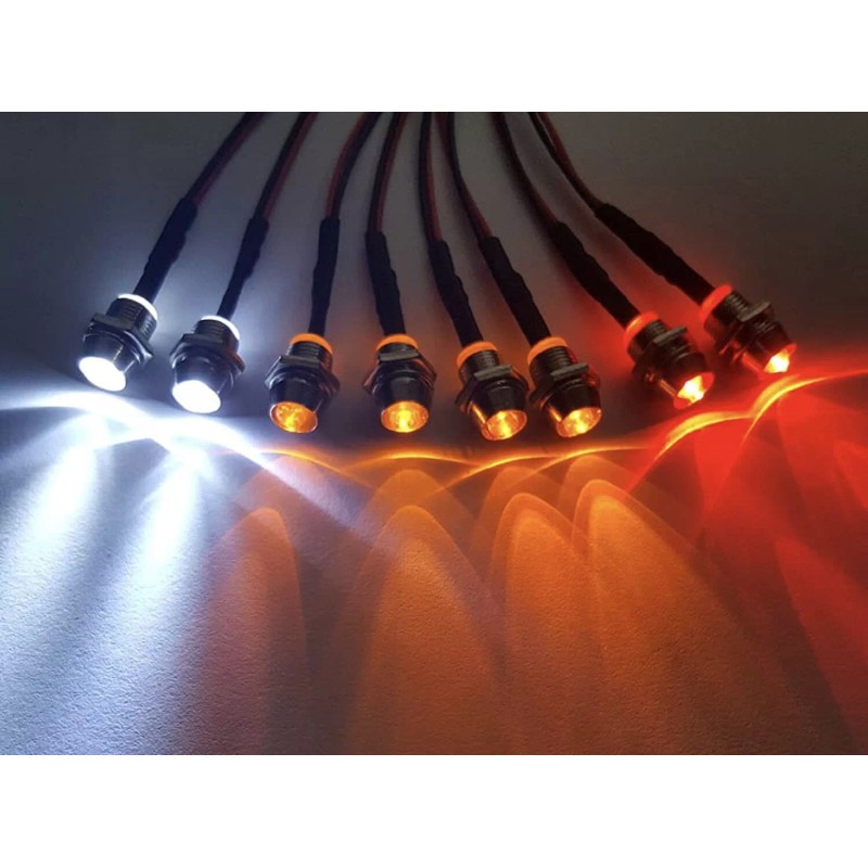 Universal RC LED Light Kit Truck Lights Headlights Taillight RC