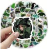 Unbranded 10pcs Green Witch Stickers- Scrapbook, Journal, DIY Crafts &