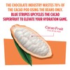 Blue Stripes Cacao Water - Cold Pressed Superfruit Hydration with