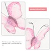 Beaupretty - Juego de 50 mariposas para manualidades (malla transparente,