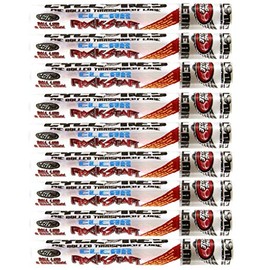 Cyclones Clear Cones 9 Pack - 11 Delicious Flavours!! Free Smell Proof Baggie! (Rockstar)