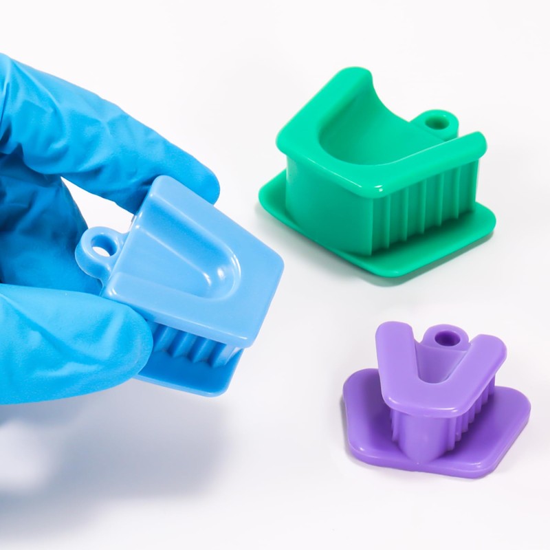 9PCS Dental Bite Blocks, Oral Silicone Mouth Prop Cheek Retrackors