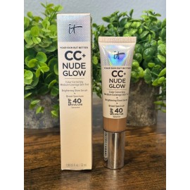 IT Cosmetics CC+ Nude Glow Skin Tint SPF 40 - 1.08 fl oz - Rich Honey