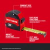 CRAFTSMAN 30-ft Tape Measure with Fraction Markings, Retractable (CMHT37445S)
