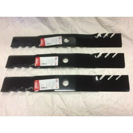 Oregon Set/3 54" Gator mower blades for John Deere Z920M,Z920R,Z9