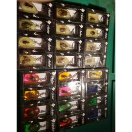 Insects Crystal Clear or Color  Keychain 12 Pcs  your choice buy 1 get 1 FREE