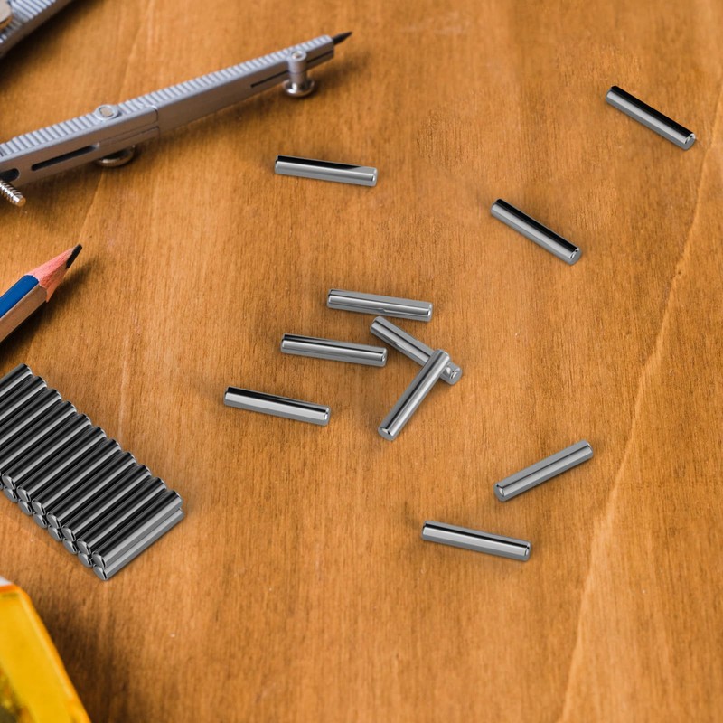 100 Pieces 5 mm x 24 mm Dowel Pin Stainless