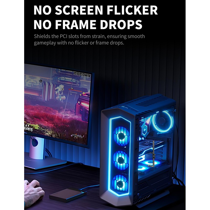 upHere Graphics Card GPU Brace Support Video Card Sag Holder,Adjustable