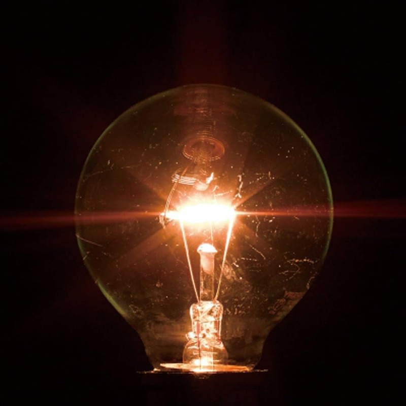 Yazawa Corporation GC100V57W70 Ball Bulb, 60W Shape, Diameter 2.8 inches
