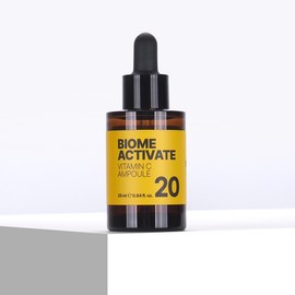 BiomeActivate [Ba Liquid] Vitamin C 20% Ampoule [25ml] C E Ferulic Glutathione Relieve spots and freckles, improve skin texture, revitalize / [바액] 비타민 C 20% 앰플 [25ml] C E 페룰릭 글루타티온 기미주근깨완화 피부결개선 생기부여