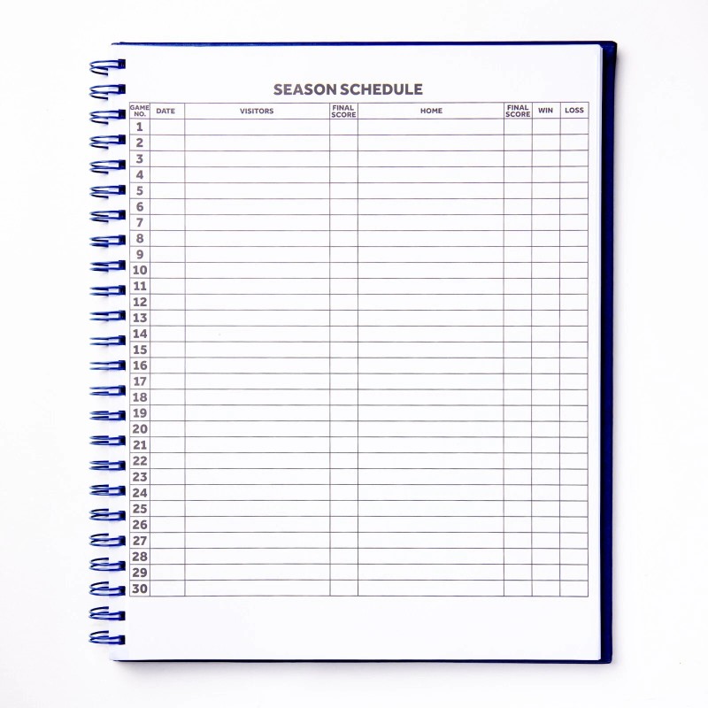 Murray Sporting Goods Premium Baseball Softball Scorebook - 60 Games