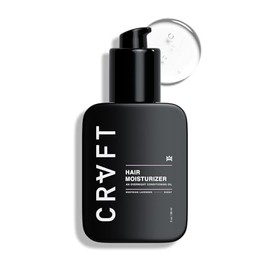 Hair Craft Co. Crvft Daily Leave In Acondicionador para Hombres [Aceite] | Hidratante para El Cabello para Hombres | Aceite para Cabello para Hombres | para Cabello Seco y Dañado(Grueso, Rizado, Encre