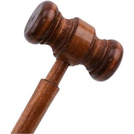 Brown Handmade Wooden Gavel, Auction Gavels, Vintage Judge Gavel, Props Clothing Accessories,Desk Accessories and Workspace Organizers