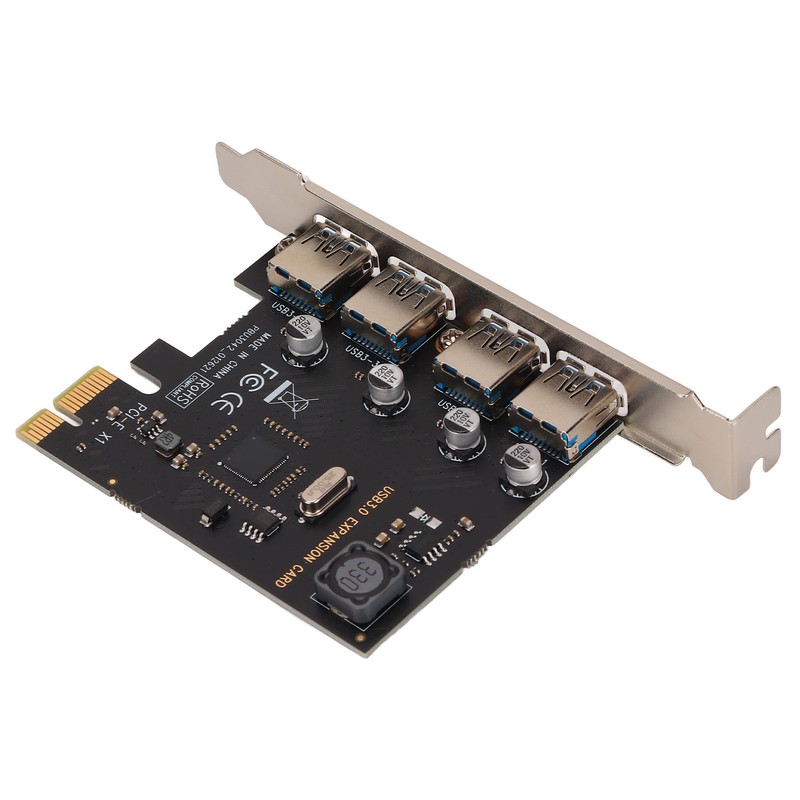 PCI E to USB 3.0 Expansion Card 4 Ports 5Gbps