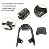 Mokuo Motorcycle Luggage Rack in Heavy Iron Material Compatible with