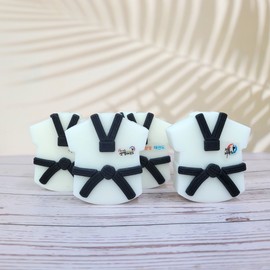 유진공방 태권도비누 학원선물 답례품 무료선물포장,  주황 띠