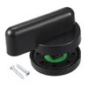 Sourcingmap Privacy Indicator Door Lock 53mm Dia Plastic Nylon Indicating