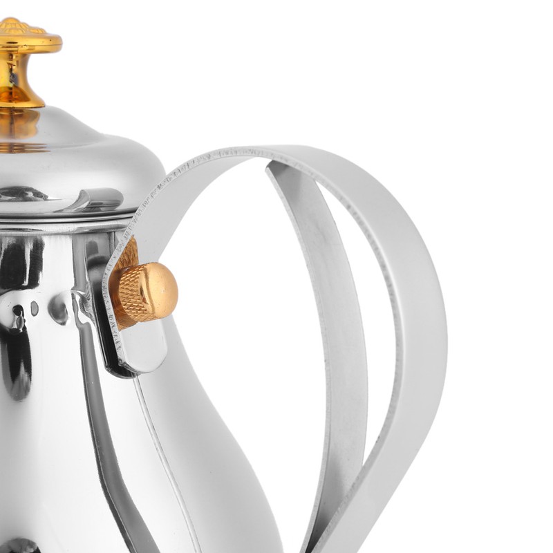 1.2L Stainless Steel Gooseneck Pour Coffee Drip Kettle Tea Filter