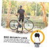 OATIPHO Portable Mini Anti-Theft Bike Lock Cable Coated for Scratch