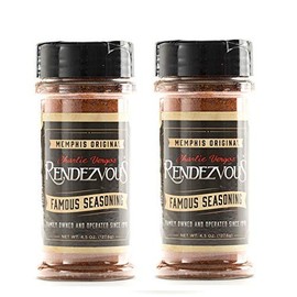 Charlie Vergos Rendezvous Famous Memphis Barbecue Dry Rub Seasoning (4.5 oz)6-Pack