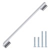 monti hardware | 5 Pack Polished Chrome 8.8 Inch Hole