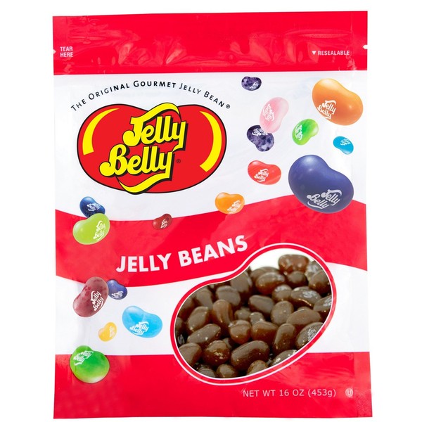 Jelly Belly Cappuccino Jelly Beans - 1 Pound (16 Ounces) Resealable Bag - Genuine, Official, Straight from the Source