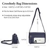 befen Small Genuine Leather Crossbody Purses for Women, Women's RFID