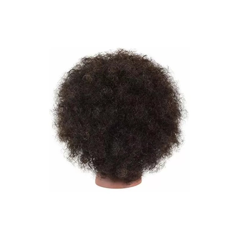 FUAI Maniqui Cabeza Cabello Natural Negro 22 Cm Fuai